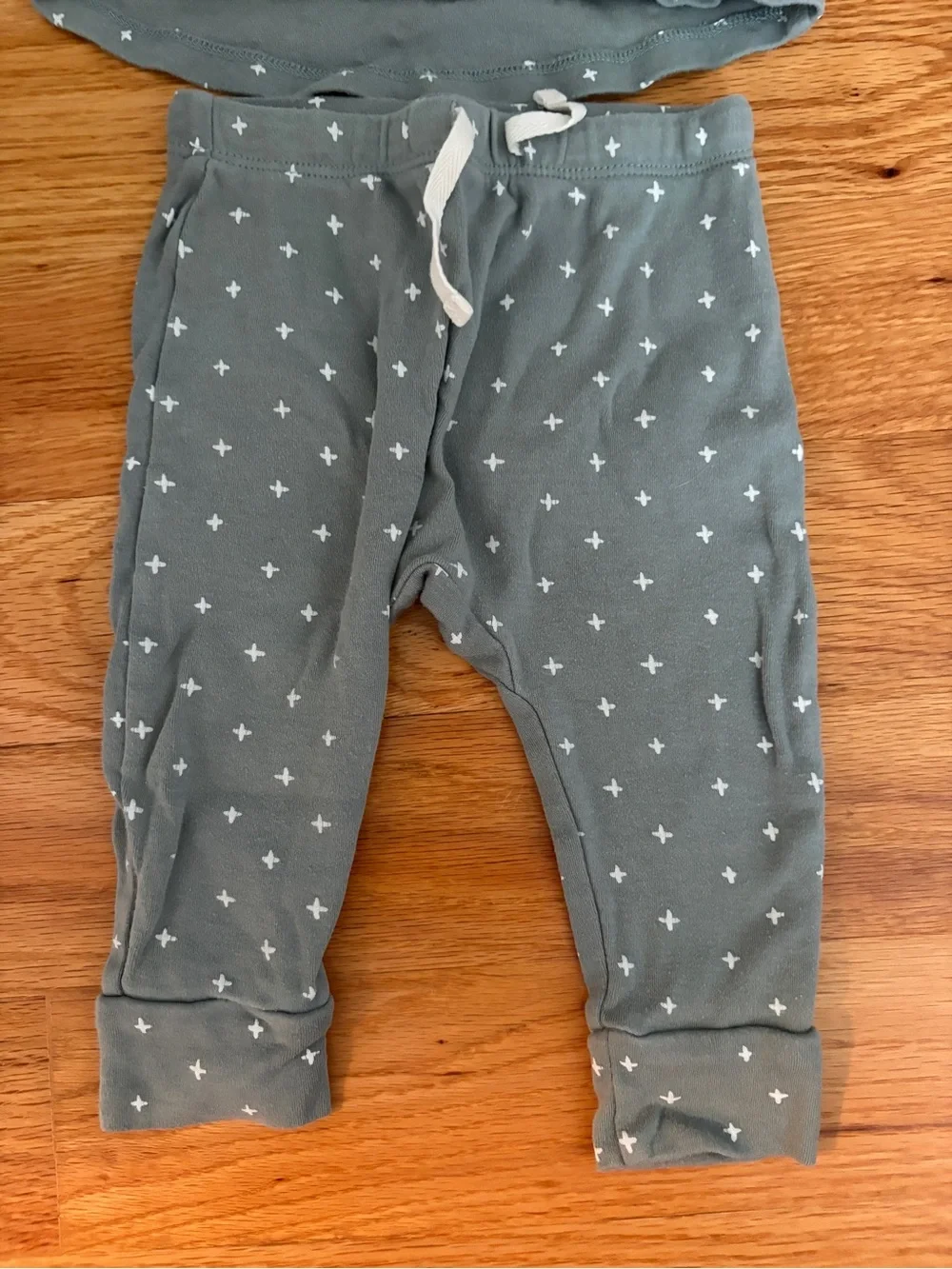 Quincy Mae Blue Star Print Set
